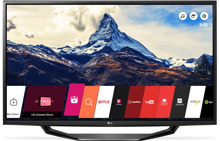 LG UHD TV 49'', 49UH620V, thumbnail 4